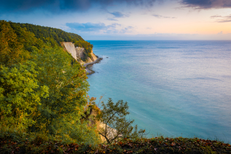 Bild-Nr: 12921094 Abenddämmerung an der Kreideküste auf Insel Rügen Erstellt von: Martin Martin Wasilewski