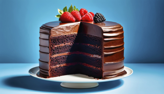 Bild-Nr: 12922427 Schokoladentorte KI Erstellt von: XYRIUS