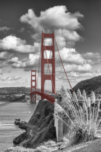 Bild-Nr: 12923235 SAN FRANCISCO Golden Gate Bridge - colorkey  Erstellt von: Melanie Viola