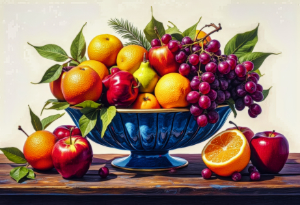 Bild-Nr: 12923481 Tafelobst in Schalle KI Erstellt von: XYRIUS