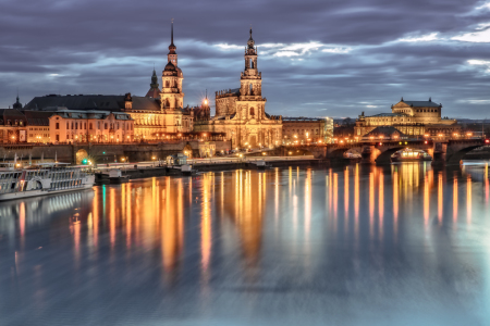Bild-Nr: 12926283 Sonnenuntergang Dresden Erstellt von: Achim Thomae