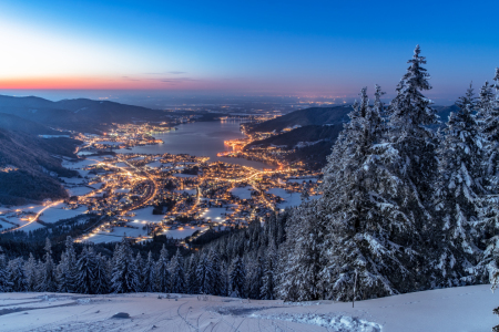 Bild-Nr: 12926292 Winter am Tegernsee Oberbayern Erstellt von: Achim Thomae