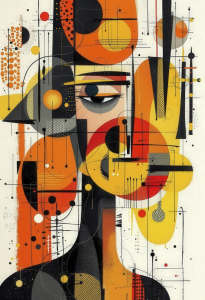 Bild-Nr: 12929096 Abstraktes Gemälde KI Erstellt von: XYRIUS