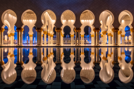 Bild-Nr: 12934001 Sheikh Zayed Grand Mosque Abu Dhabi Erstellt von: Achim Thomae