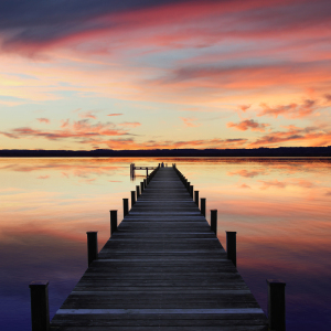 Bild-Nr: 12934276 Steg bei Sonnenuntergang Erstellt von: SusaZoom
