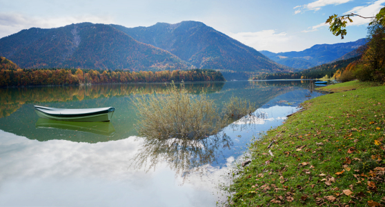 Bild-Nr: 12934389 Seeufer Sylvenstein Erstellt von: SusaZoom