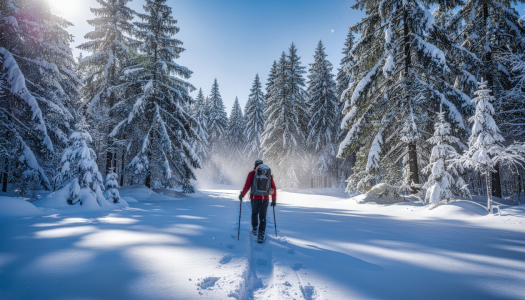 Bild-Nr: 12934675 Wandern im Winter KI Erstellt von: XYRIUS