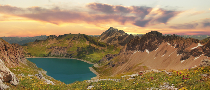 Bild-Nr: 12934905 Abendstimmung Lünersee Erstellt von: SusaZoom