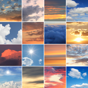 Bild-Nr: 12935039 Collage Wolken Erstellt von: SusaZoom