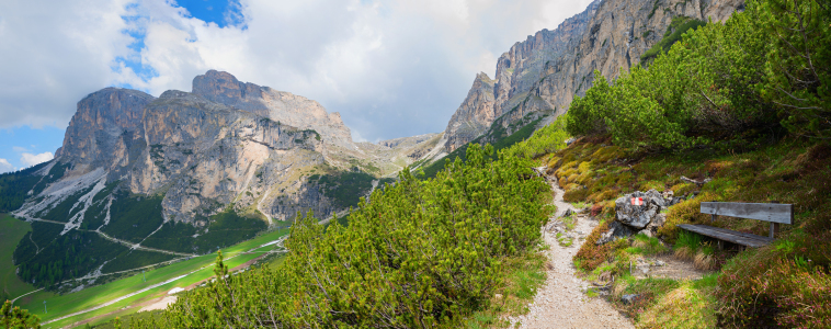 Bild-Nr: 12935836 Wanderweg Col Pradat zum Ciampaijoch Dolomiten Erstellt von: SusaZoom