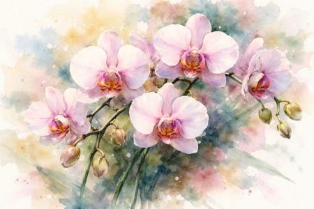 Bild-Nr: 12937080 Sanfte Orchideen KI Erstellt von: gabii40