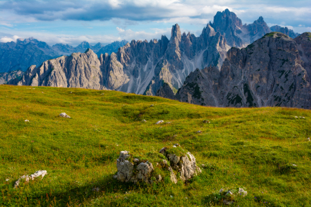Bild-Nr: 12937642 Sextener Dolomiten - Cadini Gruppe im Sommer Erstellt von: Martin Martin Wasilewski