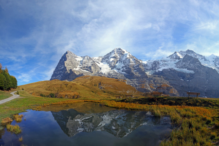Bild-Nr: 12937883 Eiger Mönch Jungfrau Erstellt von: Gerhard Albicker