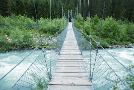 Bild-Nr: 12939279 Hängebrücke Monbiel Erstellt von: SusaZoom
