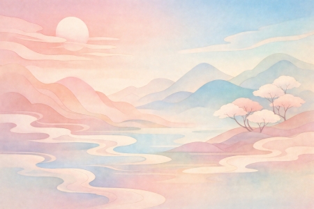 Bild-Nr: 12939297 Erwachen in Pastell KI Erstellt von: gabii40