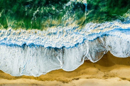 Bild-Nr: 12939982 Wellen am Strand Erstellt von: Armin Redöhl