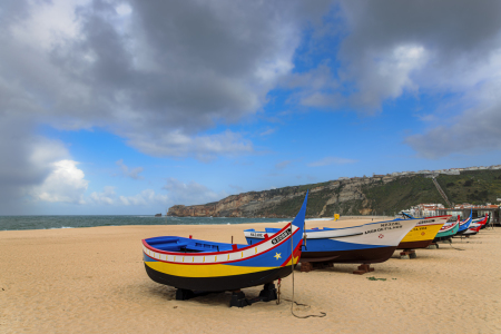 Bild-Nr: 12942315 Fischerboote in Nazare Erstellt von: DirkR