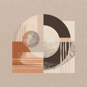 Bild-Nr: 12943534 Geometrische Formen in erdigen Tönen Erstellt von: Sandra Höfer