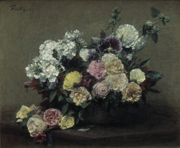 Bild-Nr: 30000082 H.Fantin-Latour, Rosen Erstellt von: Fantin-Latour, Henri