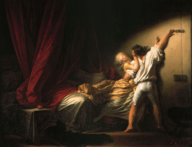Bild-Nr: 30000226 Fragonard / The Bolt / c. 1777 Erstellt von: Fragonard, Jean-Honoré