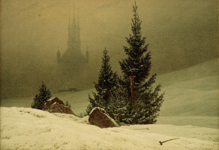 Bild-Nr: 30000320 C.D.Friedrich, Winterlandschaft m.Kirche Erstellt von: Friedrich, Caspar David