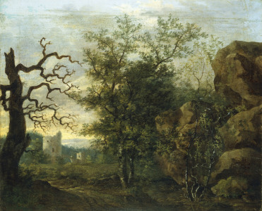Bild-Nr: 30000336 Friedrich/Landscape with bare tree/c1798 Erstellt von: Friedrich, Caspar David