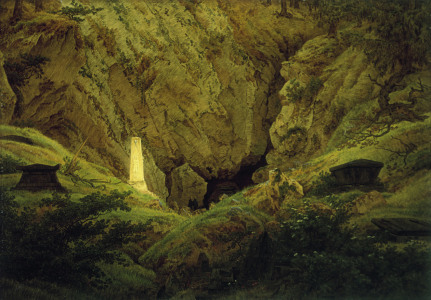 Bild-Nr: 30000382 Friedrich /Tombs of ancient heroes /1812 Erstellt von: Friedrich, Caspar David