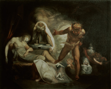 Bild-Nr: 30000496 Fuseli / Belinda's Dream / c. 1780/90 Erstellt von: Füssli, Johann Heinrich d.J.