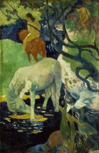 Bild-Nr: 30000630 Gauguin / The white horse / 1893 Erstellt von: Gauguin, Paul