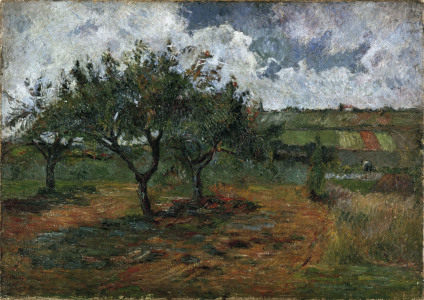 Bild-Nr: 30000644 Gauguin, Blossoming Apple Trees / 1878 Erstellt von: Gauguin, Paul