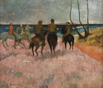 Bild-Nr: 30000650 Gauguin / Rider at the beach / 1902 Erstellt von: Gauguin, Paul