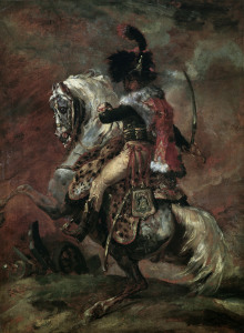 Bild-Nr: 30000700 Gericault / Mounted Officer / 1812 Erstellt von: Géricault, Théodore