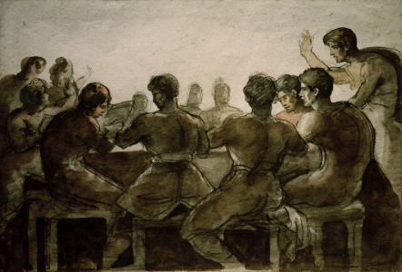 Bild-Nr: 30000708 Th.Géricault, Die Verschwörer (?) Erstellt von: Géricault, Théodore