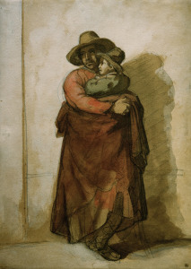 Bild-Nr: 30000718 Th.Géricault, Römischer Bauer mit Kind Erstellt von: Géricault, Théodore