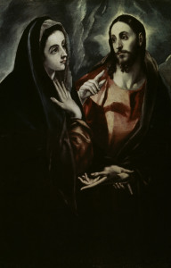 Bild-Nr: 30000820 El Greco / Christ bids farewell to Mary Erstellt von: Greco, El (Domenikos Theotokopoulos)