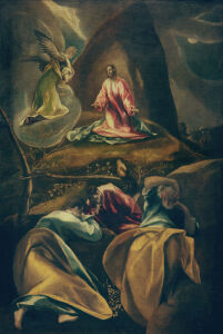 Bild-Nr: 30000836 El Greco / Christ on the Mount of Olives Erstellt von: Greco, El (Domenikos Theotokopoulos)