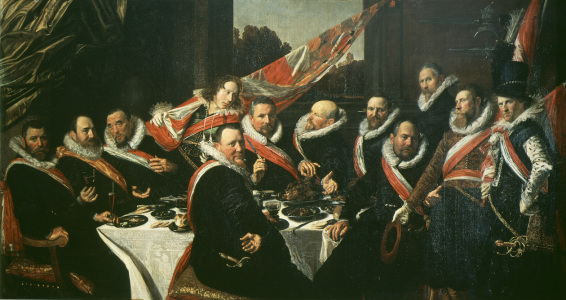 Bild-Nr: 30001010 Frans Hals / Feast of Officers / 1616 Erstellt von: Hals, Frans