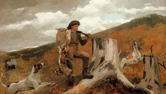 Bild-Nr: 30001034 Winslow Homer / Huntsman and Dogs / 1891 Erstellt von: Homer, Winslow