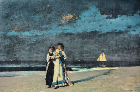 Bild-Nr: 30001050 Winslow Homer / Promenade on the Beach Erstellt von: Homer, Winslow