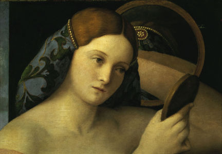 Bild-Nr: 30001286 Giov.Bellini, Young woman at her toilet Erstellt von: Bellini, Giovanni