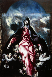Bild-Nr: 30001532 El Greco, Schutzmantelmadonna Erstellt von: Greco, El (Domenikos Theotokopoulos)