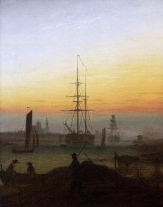 Bild-Nr: 30001624 Friedrich /Harbour of Greifswald /c.1815 Erstellt von: Friedrich, Caspar David