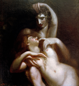 Bild-Nr: 30001630 J.H.Füssli / Adam and Eve / c.1796-99 Erstellt von: Füssli, Johann Heinrich d.J.