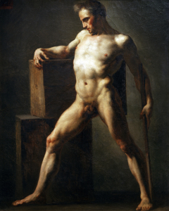 Bild-Nr: 30001658 Th.Géricault / Nude study of a man Erstellt von: Géricault, Théodore