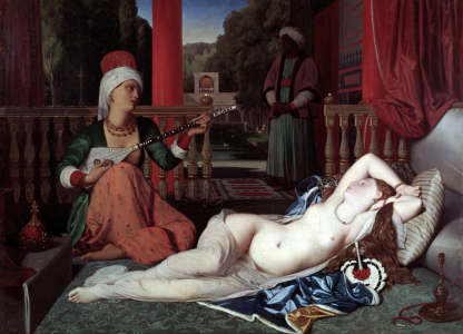 Bild-Nr: 30001704 Ingres / Odalisque and Slave / Painting Erstellt von: Ingres, Jean-Auguste-Dominique