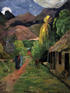 Bild-Nr: 30001742 Gauguin / Road into the mountains / 1891 Erstellt von: Gauguin, Paul