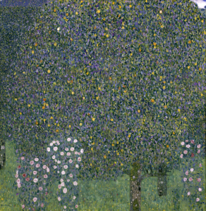 Bild-Nr: 30001760 Gustav Klimt / Rose bushes under trees Erstellt von: Klimt, Gustav