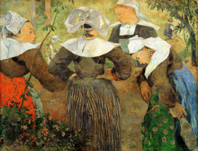 Bild-Nr: 30001854 P.Gauguin, Breton peasant women Erstellt von: Gauguin, Paul