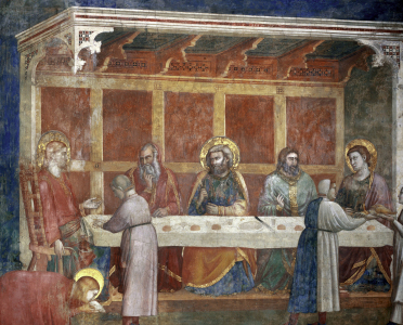Bild-Nr: 30001900 House of th.Pharisee / Fresco / c.1320 Erstellt von: Giotto di Bondone