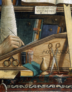 Bild-Nr: 30002224 Ghirlandaio, St Jerome, Writing Desk Erstellt von: Ghirlandaio Domenico (Domenico Tommaso Bigordi)
